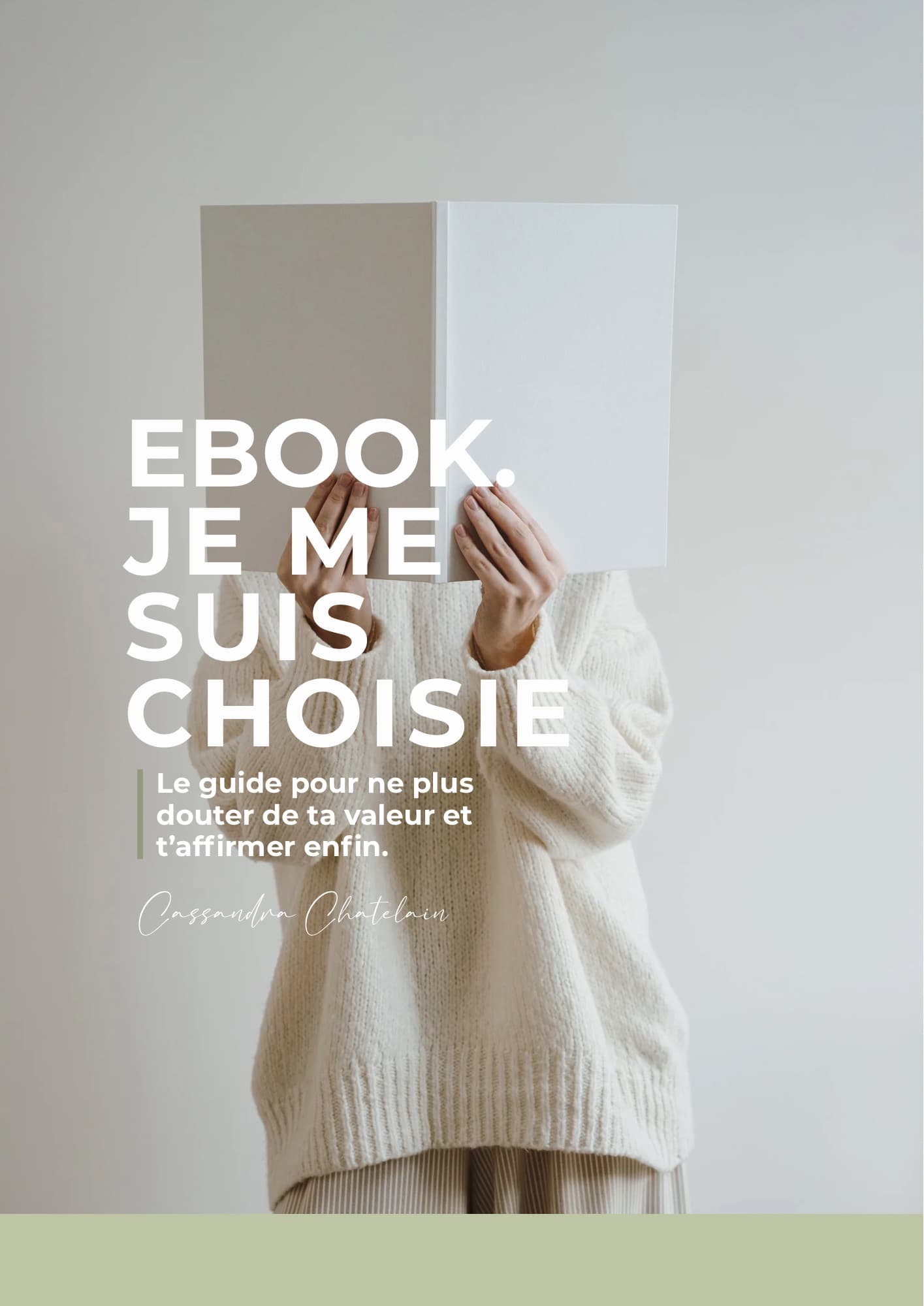 Couverture — Je me suis choisie (ebook)